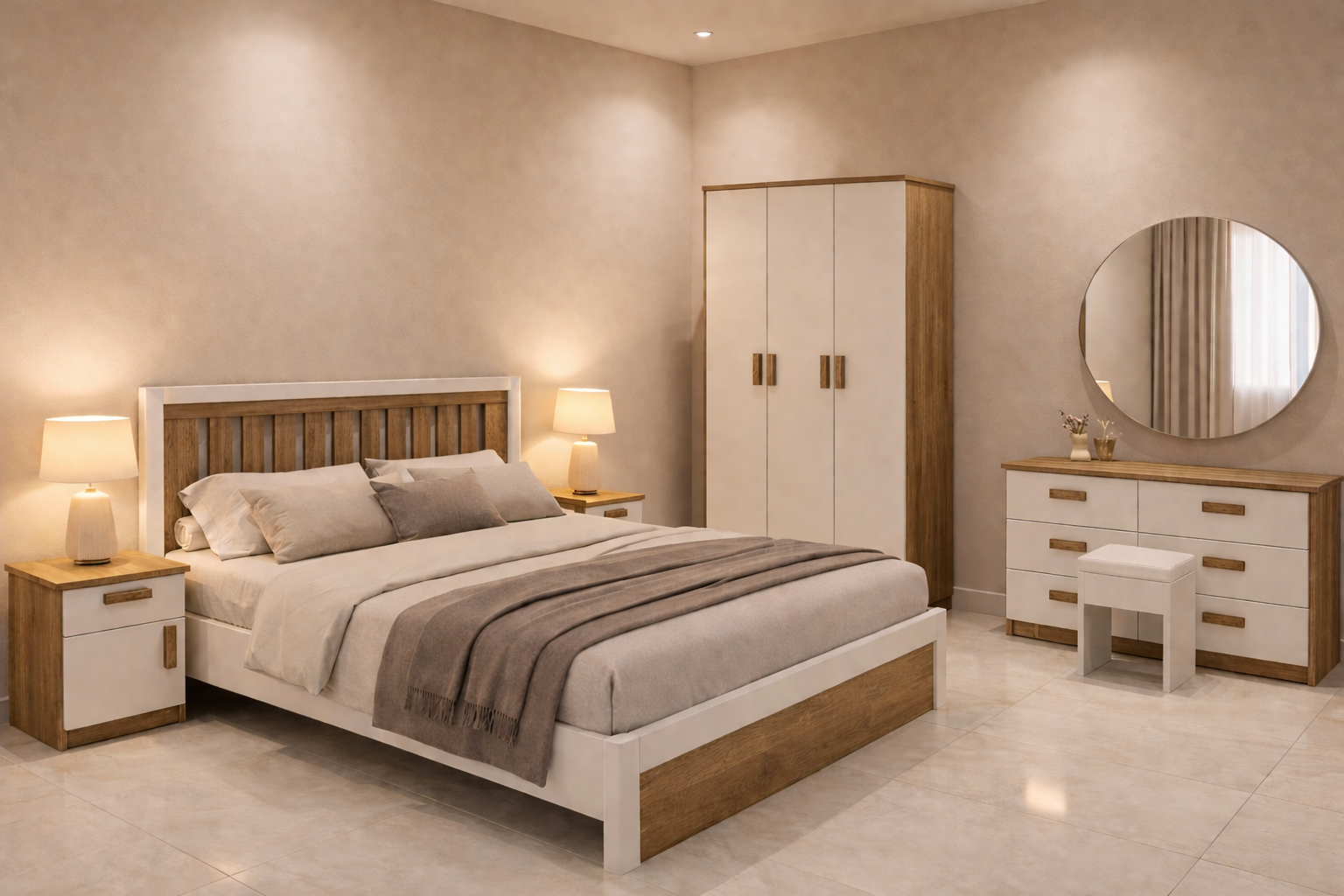 غرف نوم جديدة نفر ونصف