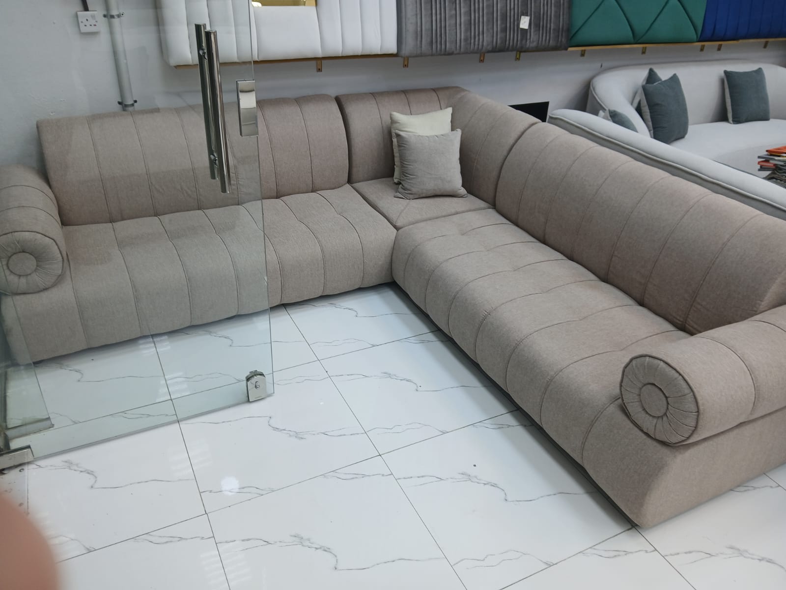  L كنب زاوية حرف 