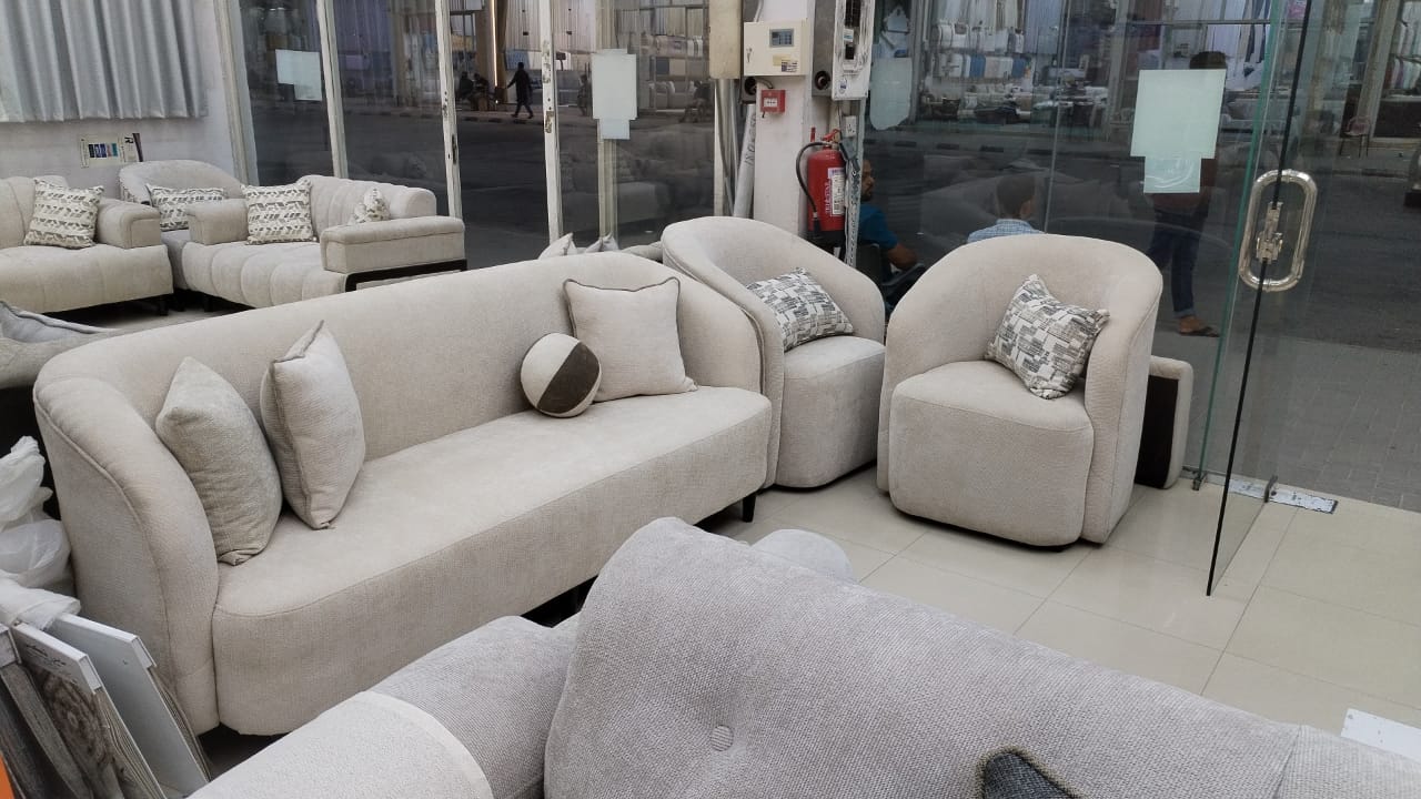 كنب زاوية بحرف L بطول 5 متر بالرياض 