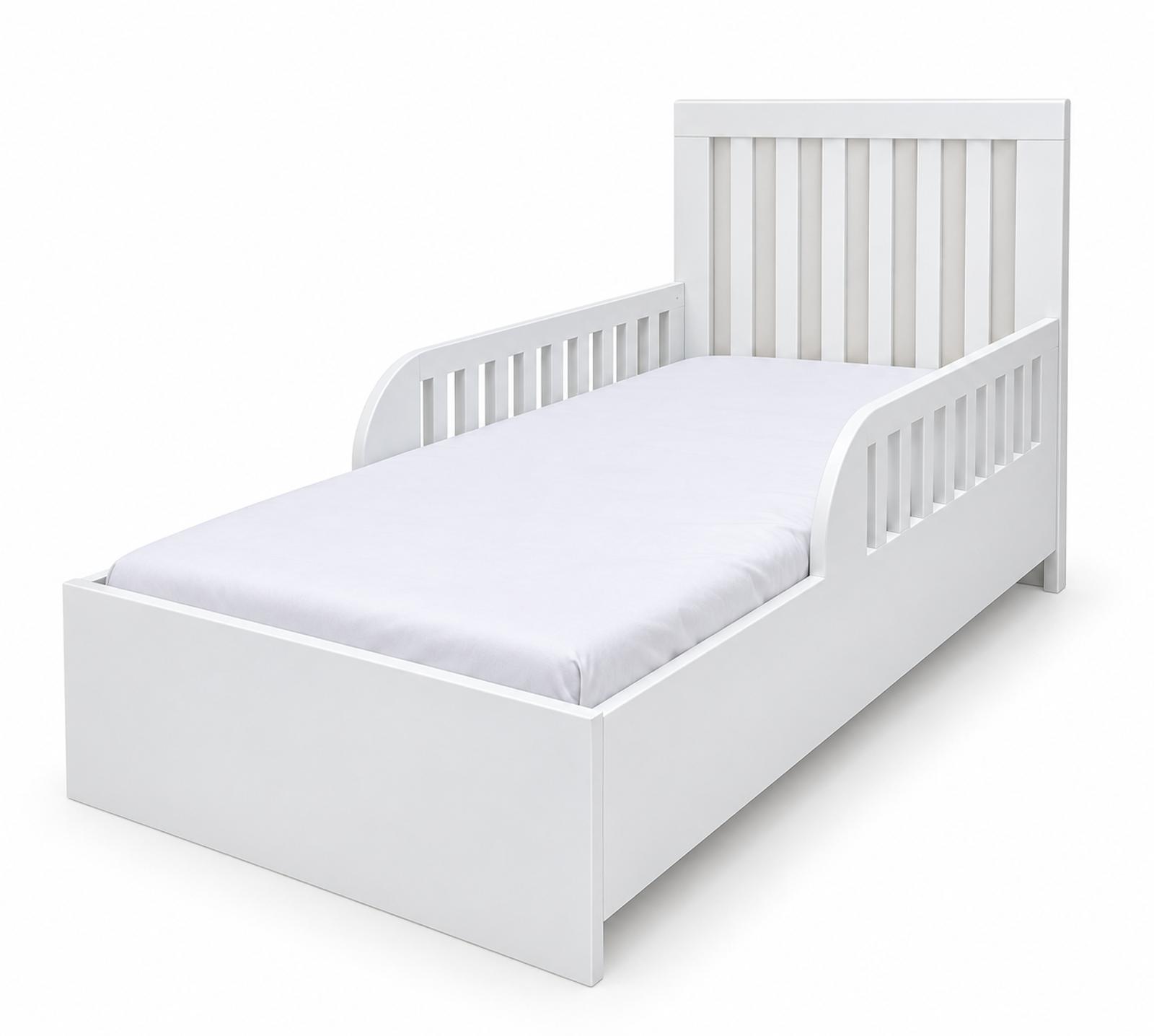 White slatted child bed, studio product photo-1.png